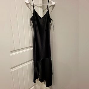 Steve Madden Black High-Low Dress